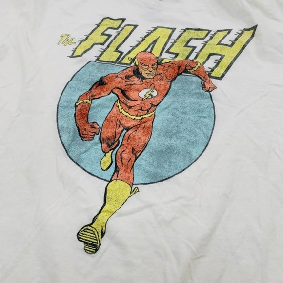 DC Comics Flash Speed Run T-shirt Sz XL - Picture 3 of 5